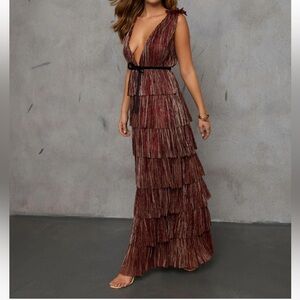 Stunning Tiered Maxi Dress